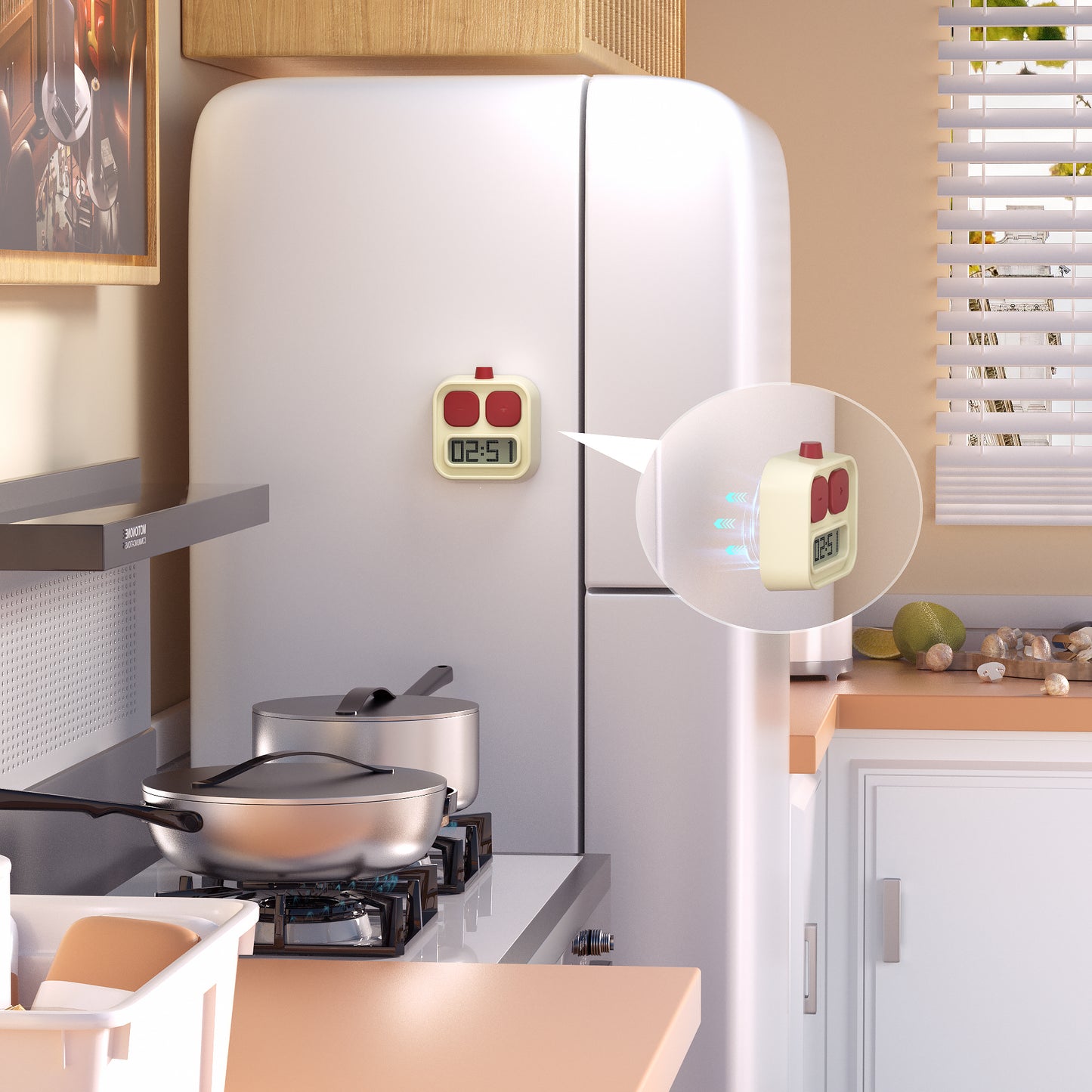 Magnetic Robot Timer