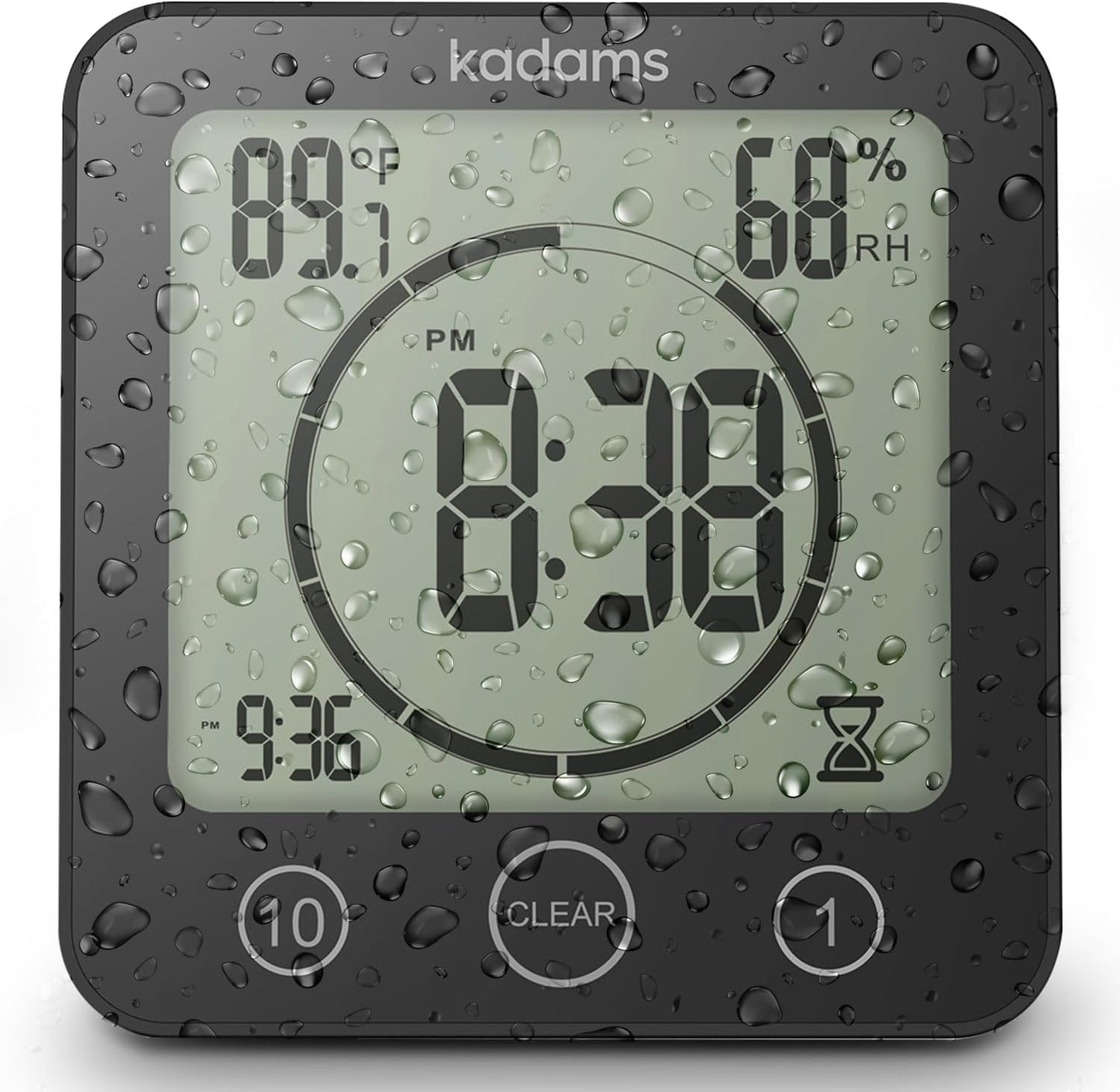 Shower Clock Timer - Waterproof