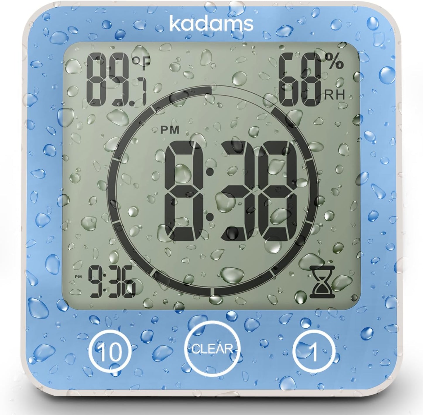 Shower Clock Timer - Waterproof