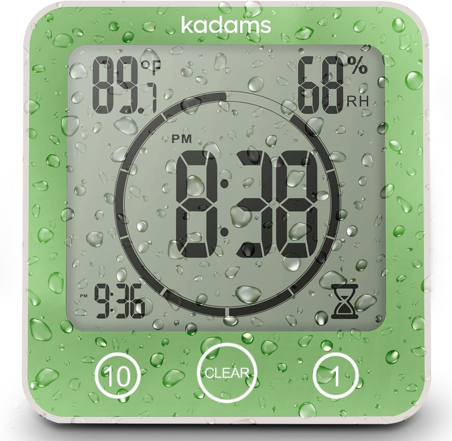 Shower Clock Timer - Waterproof