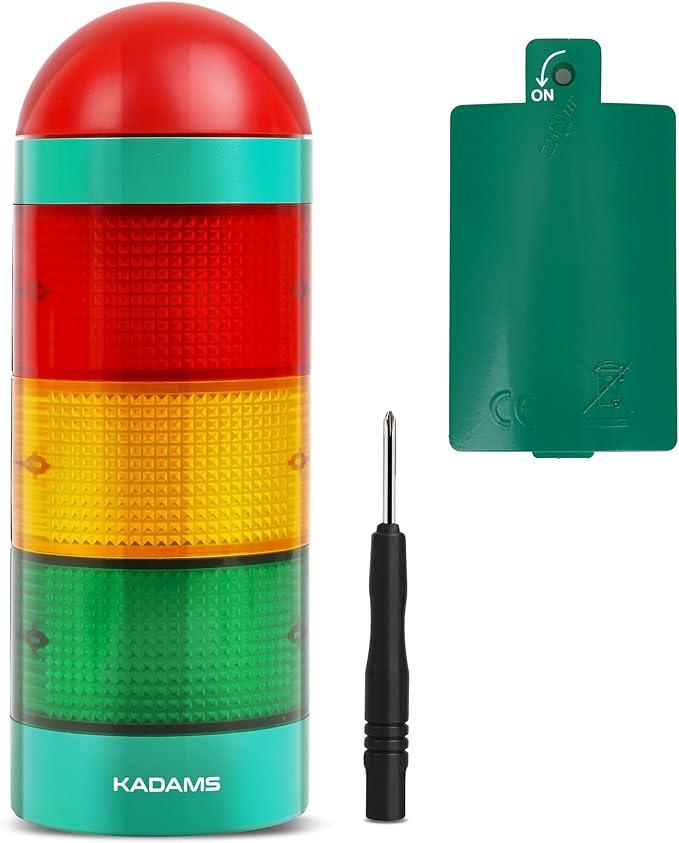 Visual Timer for Kids - Pre-Alarm Stoplight Countdown Timer