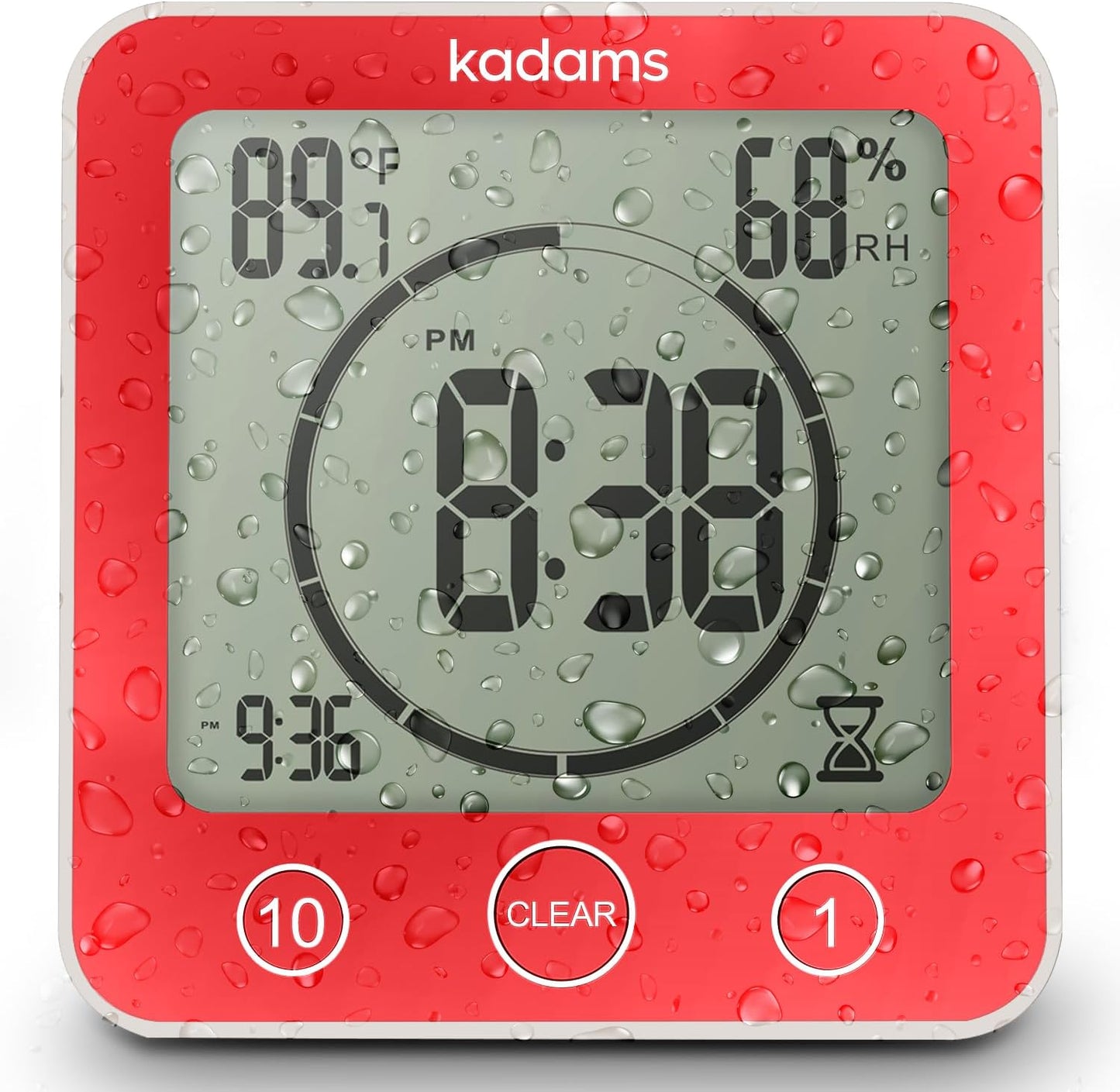 Shower Clock Timer - Waterproof