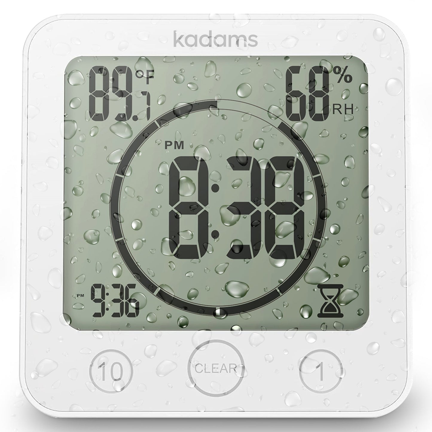 Shower Clock Timer - Waterproof