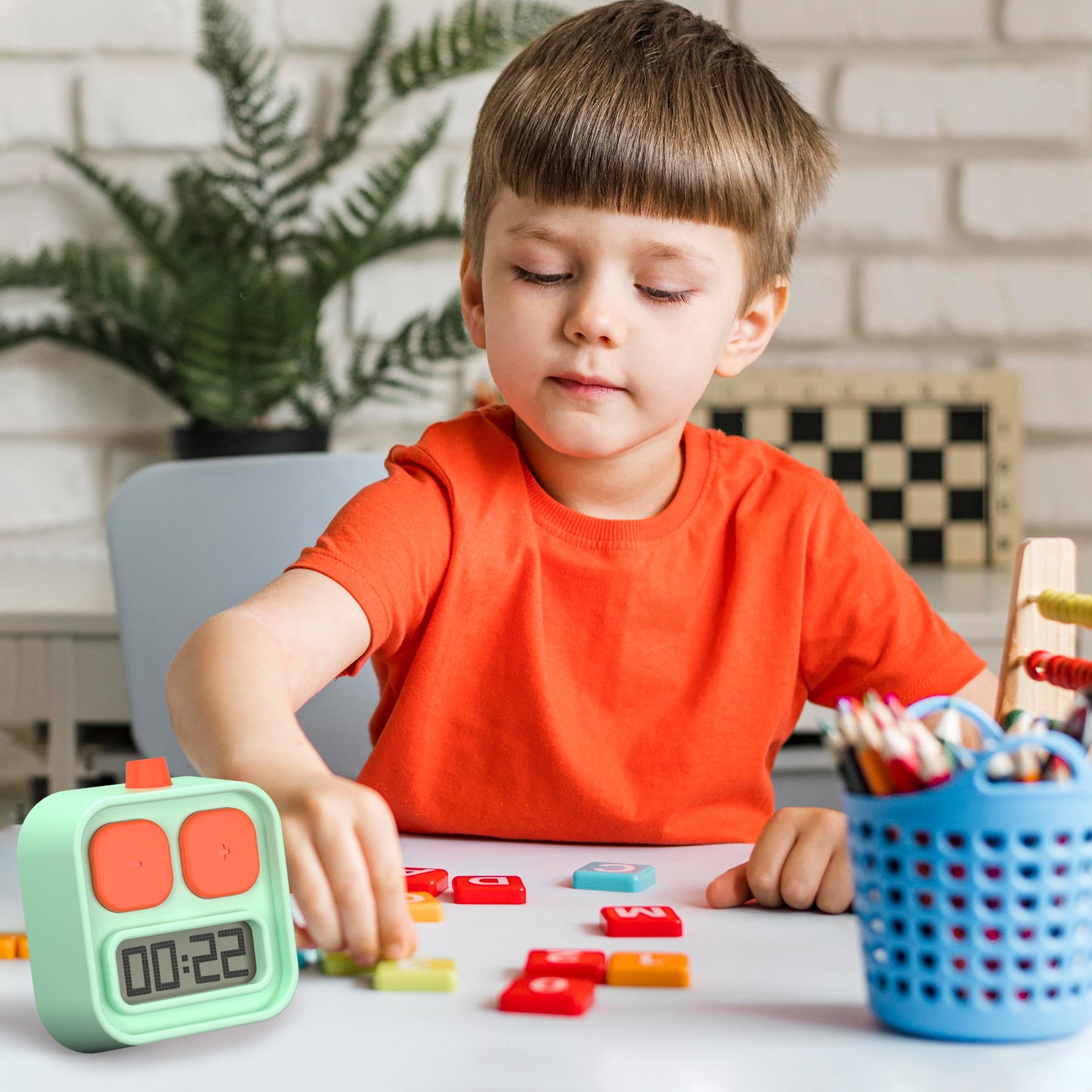KADAMS Robot Timer, Countdown & Count-up , Magnetic