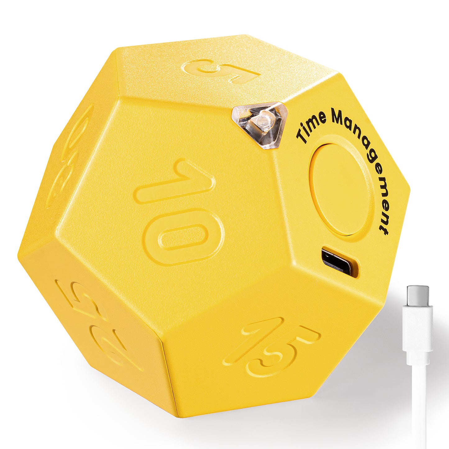 Cube Timer Rotating Productivity Timer - Rechargeable