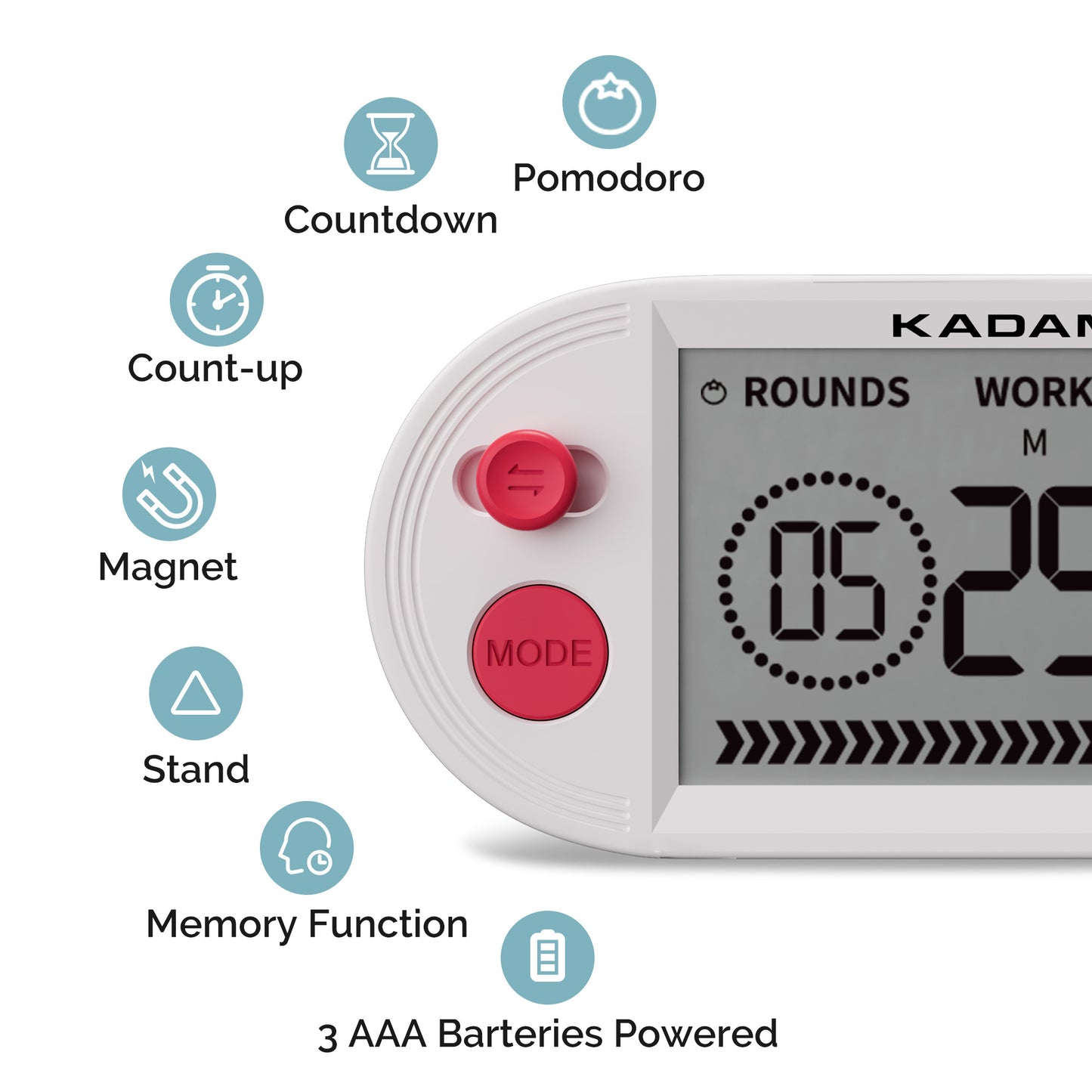 Pomodoro Timer - Countdown, Countup Interval Timer